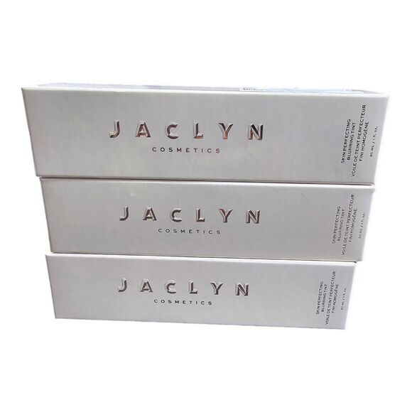 JACLYN COSMETICS Skin Perfecting Blurring Tint Smooths RICH 1 Oz. Lot of 3 NIB
